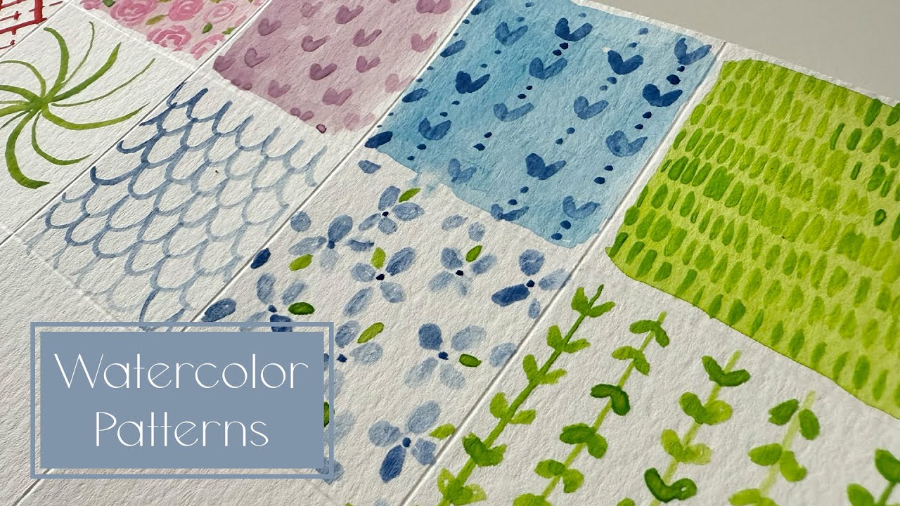 Watercolor Patterns