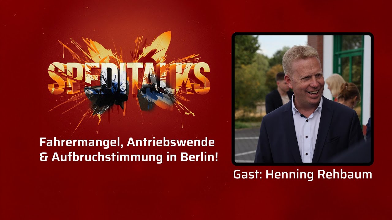 Fahrermangel, Antriebswende & Aufbruchstimmung in Berlin mit Henning Rehbaum