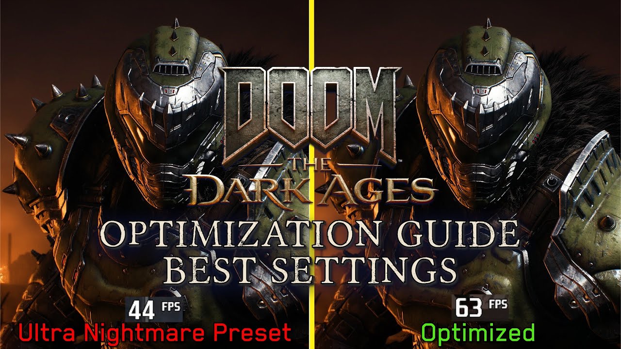 Doom: The Dark Ages | OPTIMIZATION GUIDE | Every Setting Tested | Best Settings