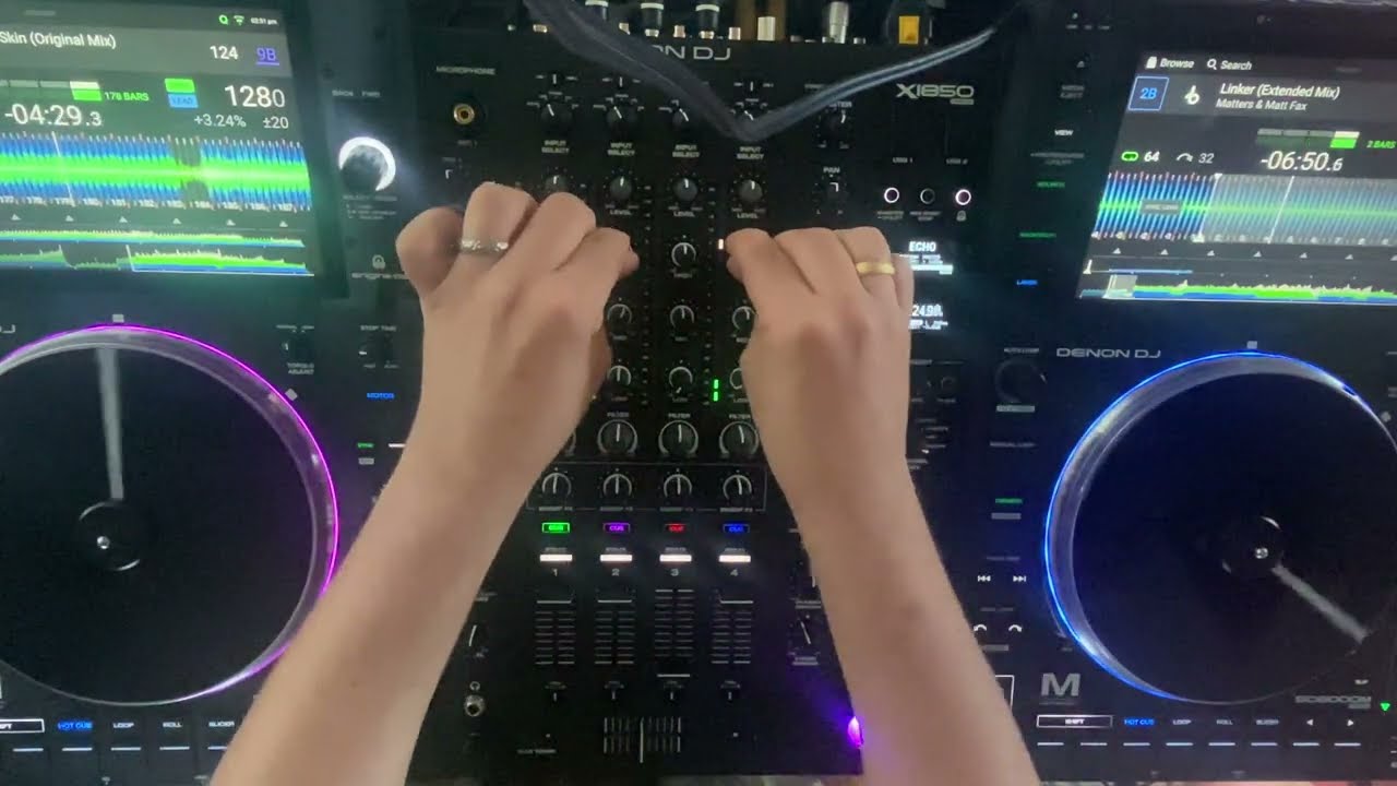 FunkJood - Trance meets Progressive DJ Set with Denon SC6000M + X1850