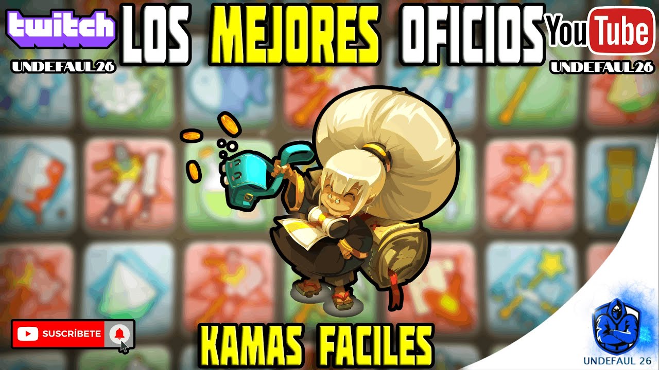 GUIA DE KAMAS - Los mejores OFICIOS para hacer KAMAS #dofusretro