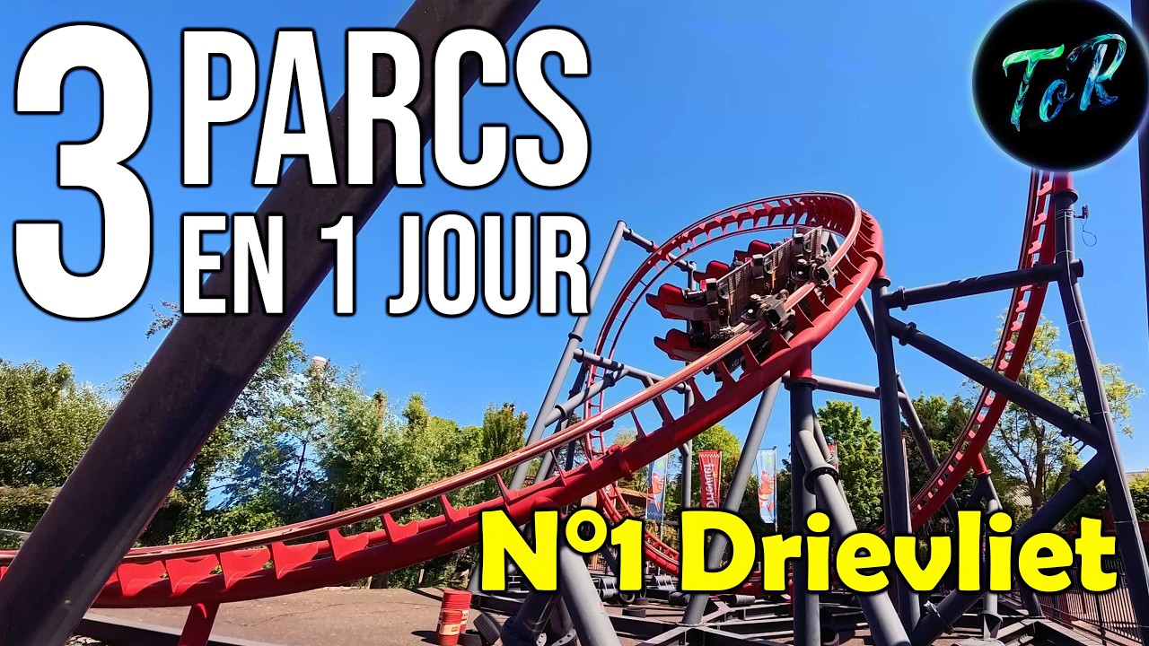 🎢 Mission impossible ? 3 parcs en 1 journée ! On démarre à Drievliet !