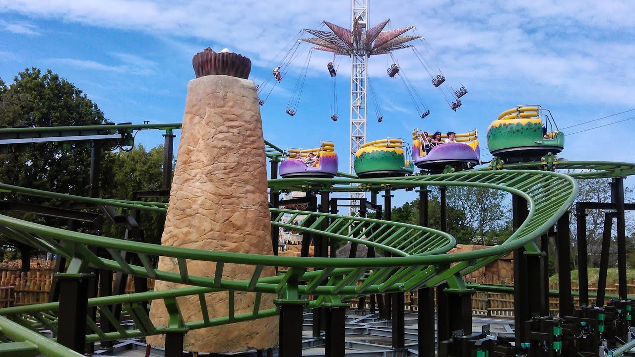 4k 60fps Twistosaurus - On Ride POV - Flamingo Land (February 2024)