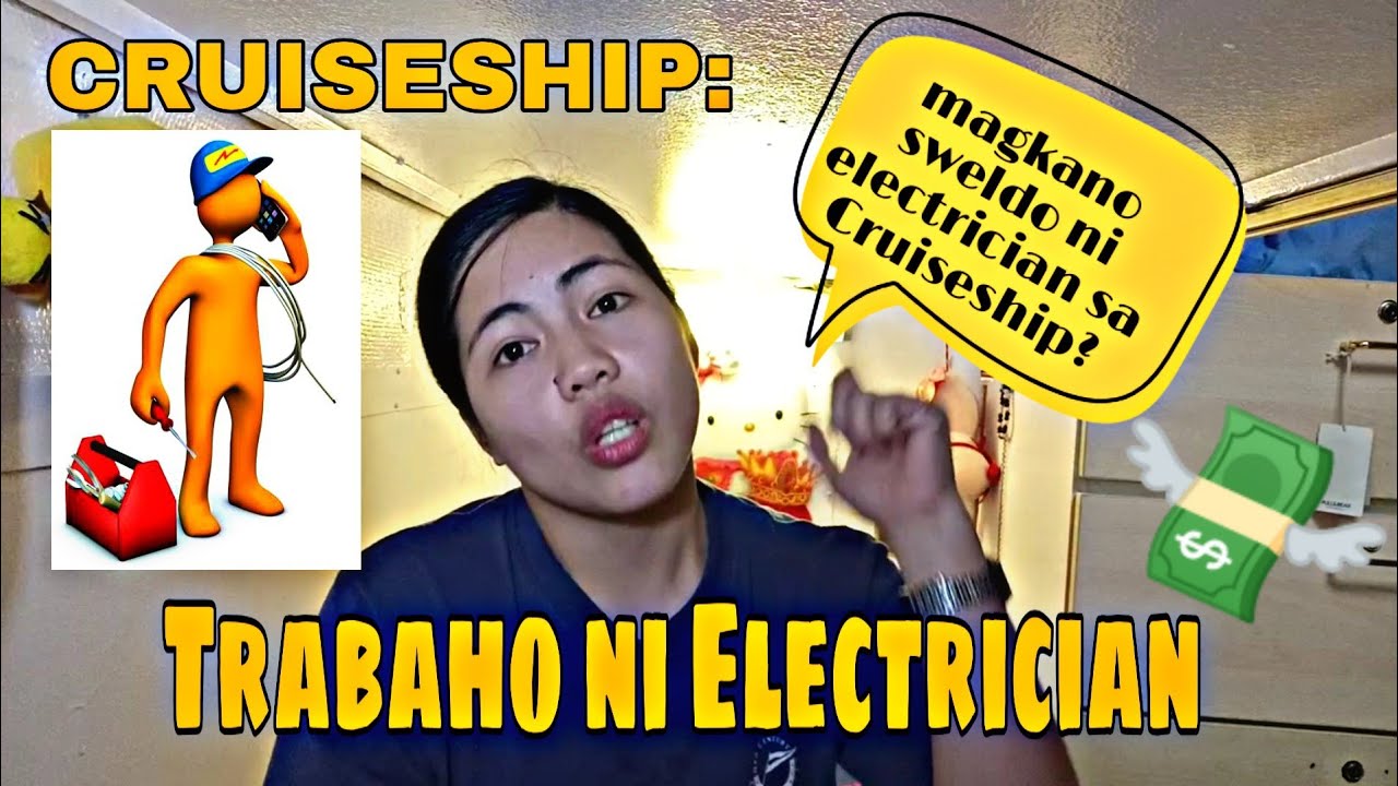 ANG TRABAHO NI ELECTRICIAN SA BARKO AT MAGKANO ANG SAHOD NITO ?! | Mareen Oliquino