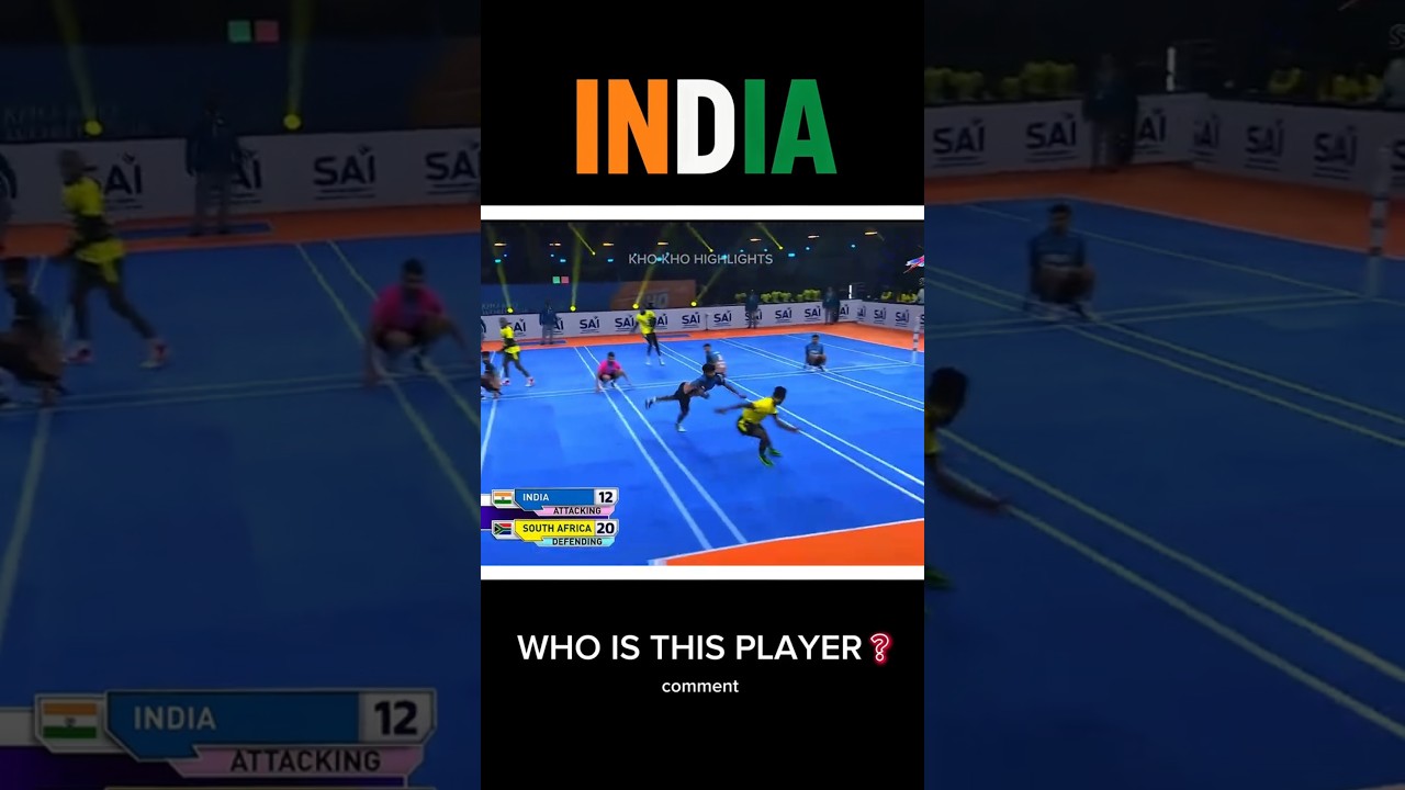 &ldquo;Who Is This Player? 🔥 India vs Nepal Kho Kho Match Ka Diving Hero! 🇮🇳🇳🇵&rdquo;