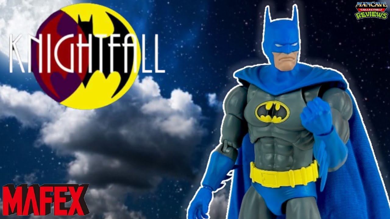 Mafex BATMAN Knight Crusader Knightfall Action Figure Review
