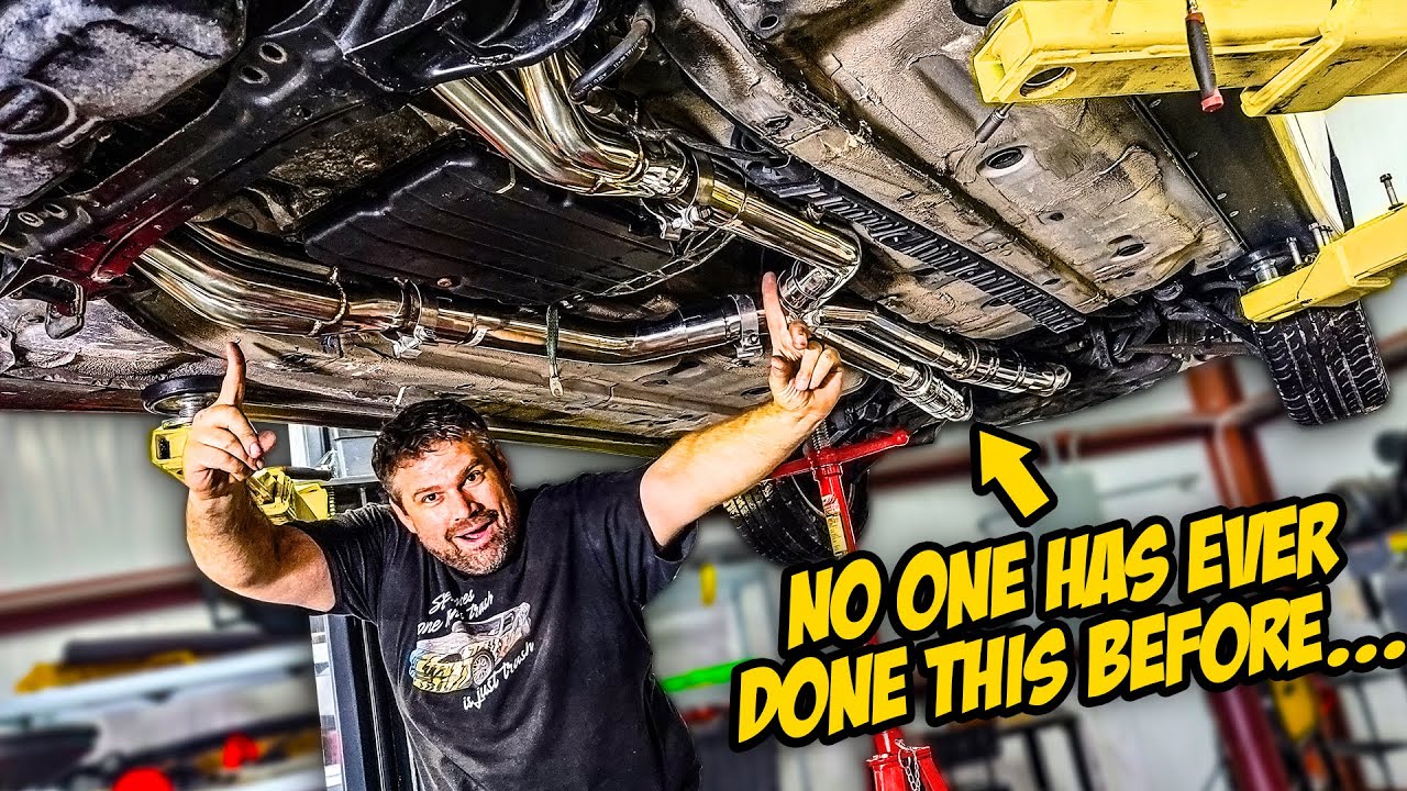 We Thought We Had To Make A Custom Exhaust For Our Lexus SC-F...NOPE! (COMPLETE BOLT ON?!)