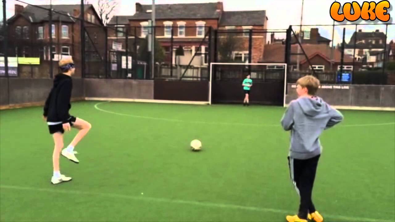 Penalty Challenge 1-Blindfolded Penalties Feat. Harry
