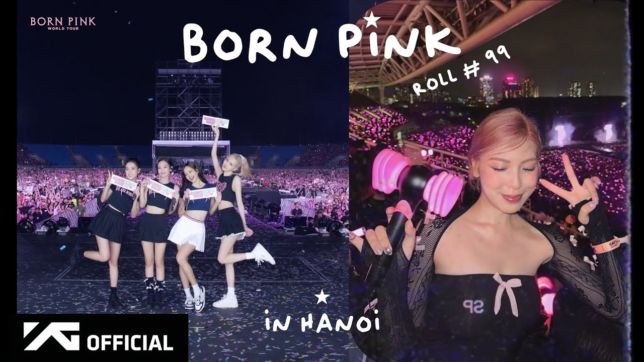 BLACKPINK in MY AREA 🇻🇳 for the first time ever 🖤💗 | BORN PINK in HANOI, VIETNAM | by @yndinh