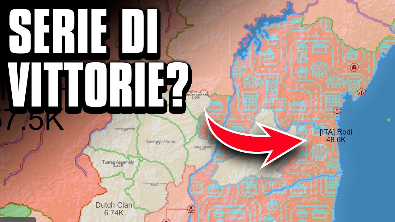 Grande serie di vittorie! Riusciremo a vincerne altre 3 con il clan [ITA]? | Openfront.io