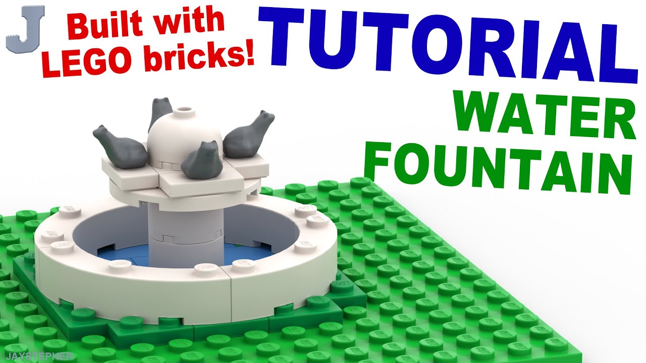 LEGO Water Fountain Tutorial