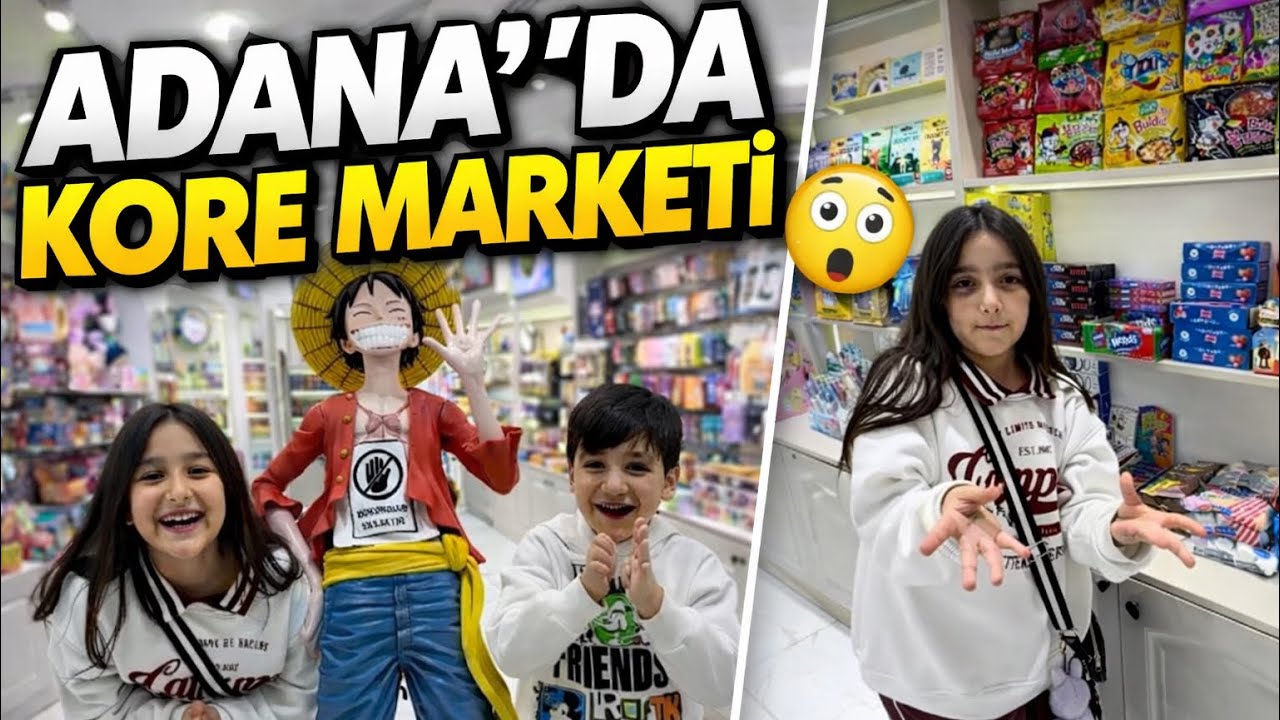 Adana Koreanstore turu 🇰🇷 kore ürünleriyle dolu raflar!! İçeride neler var neler!!