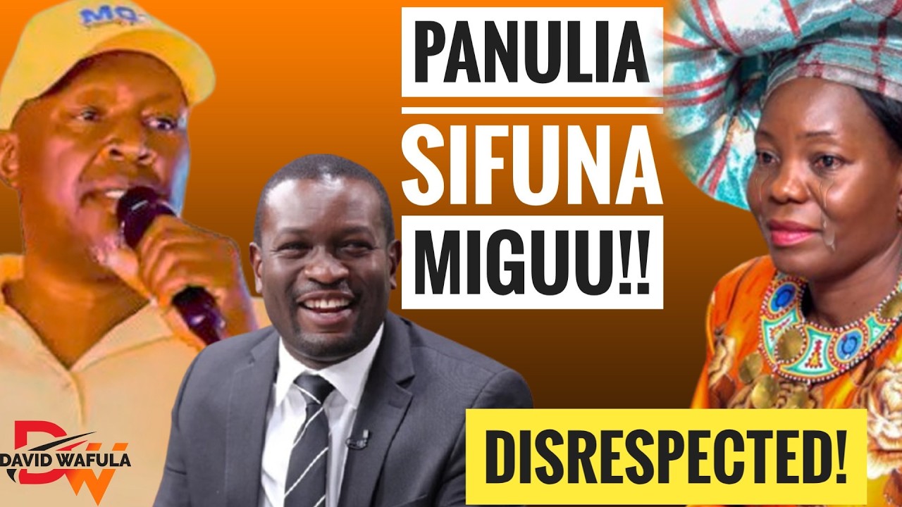 ODM SG CATHERINE OMANYO TOLD TO SPREAD HER LEGS FOR SIFUNA IN FRONT OF GLADYS WANGA!