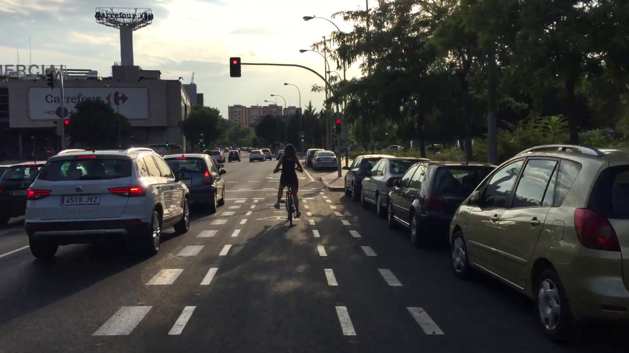 COMBINACI&Oacute;N DE CARRILES BICI Y CICLOCARRILES EN MADRID