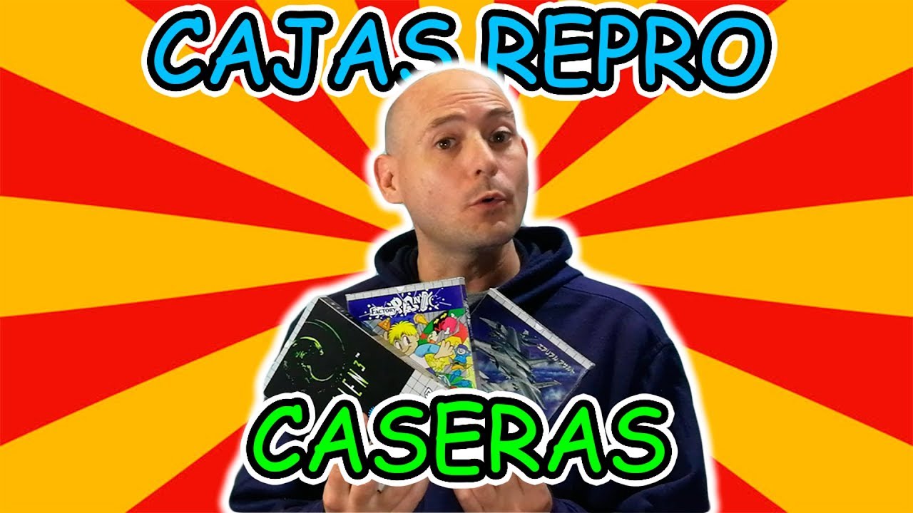 CAJAS REPRO PARA VIDEOJUEGOS + PLANTILLA GAME GEAR