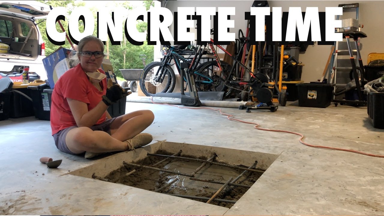 Cutting the CEMENT (2 Post Lifts) Pt 1