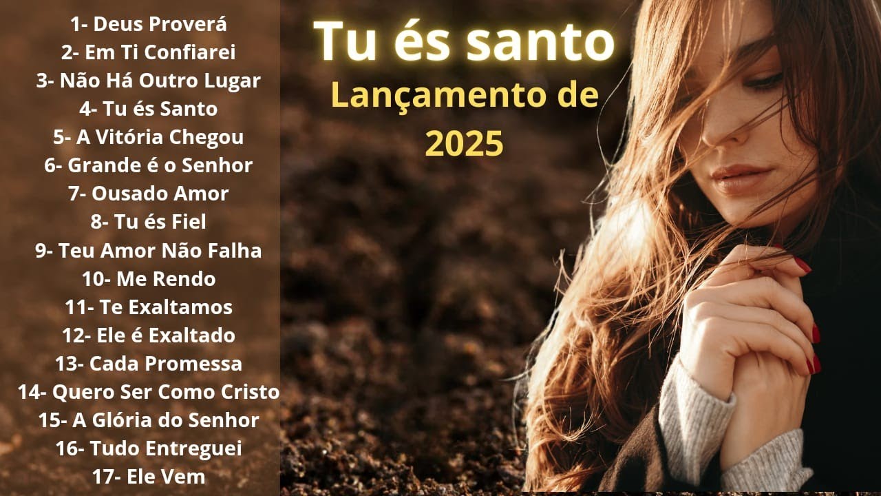Os melhores louvores para adoração de 2025 - Voz do Céu.  Lançamento. #melhoreslouvores