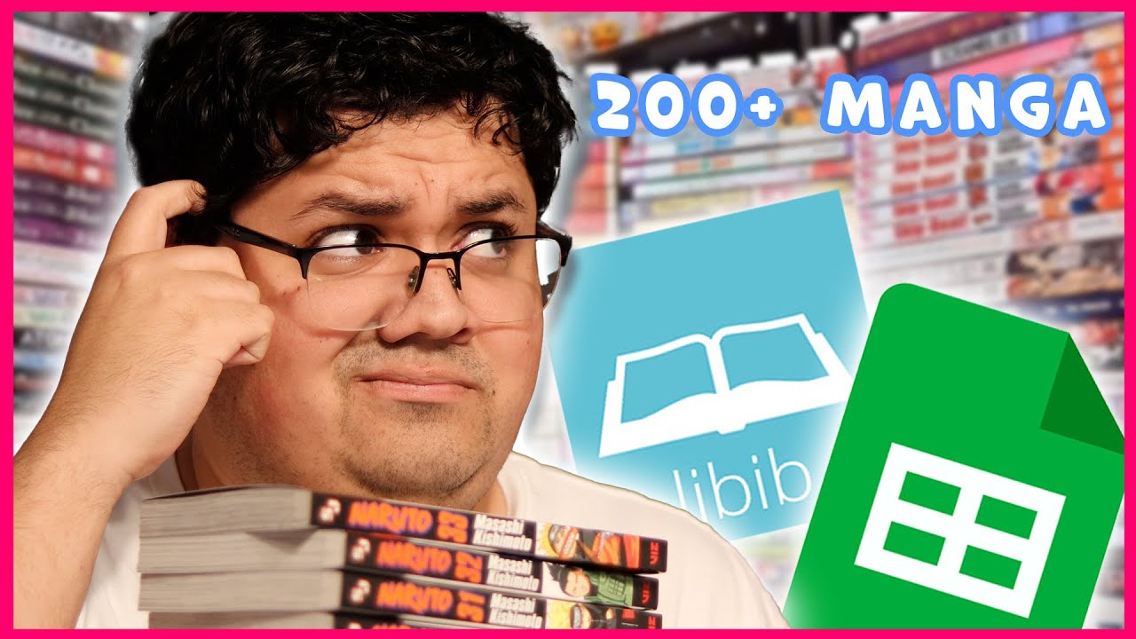 How I Track My 200+ BOOK Manga Collection With Google Sheets (w/ Template)