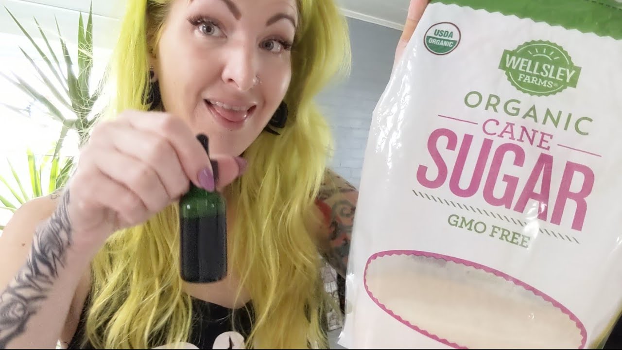 How to Infuse Sugar with Tincture! So Easy!