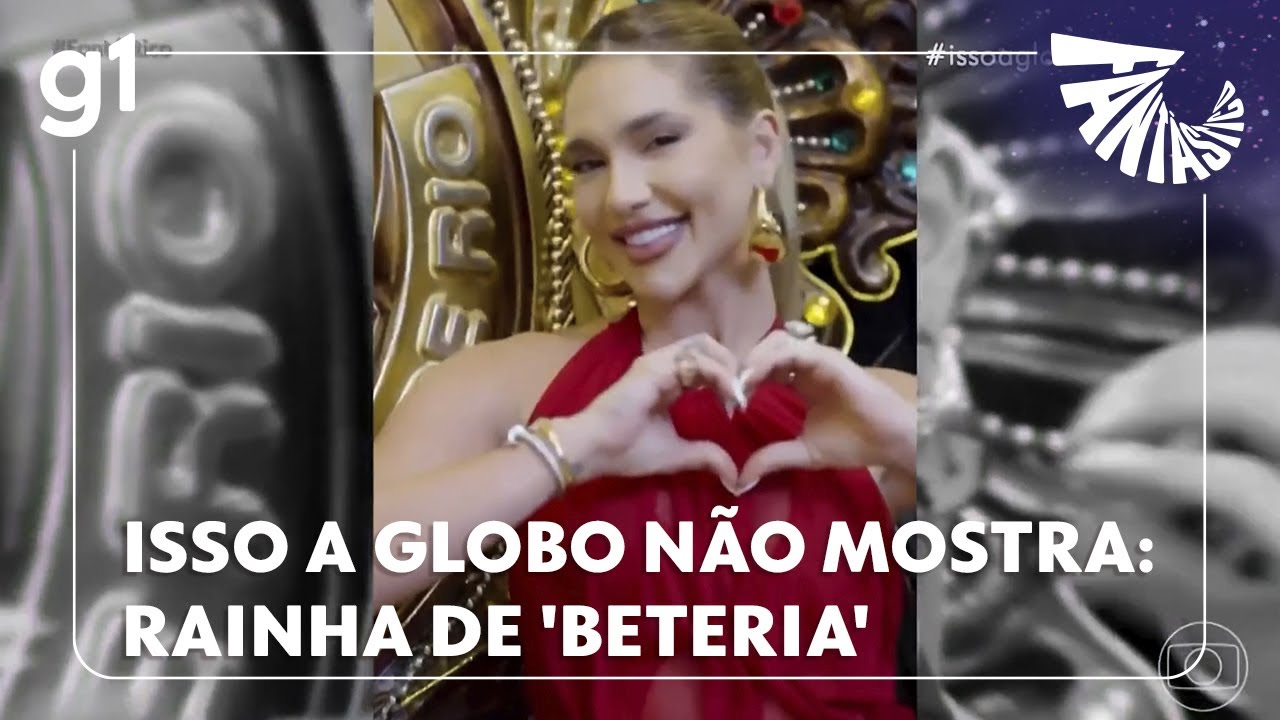 Fant&aacute;stico: quadro humor&iacute;stico brinca com an&uacute;ncio de Virginia Fonseca na Grande Rio