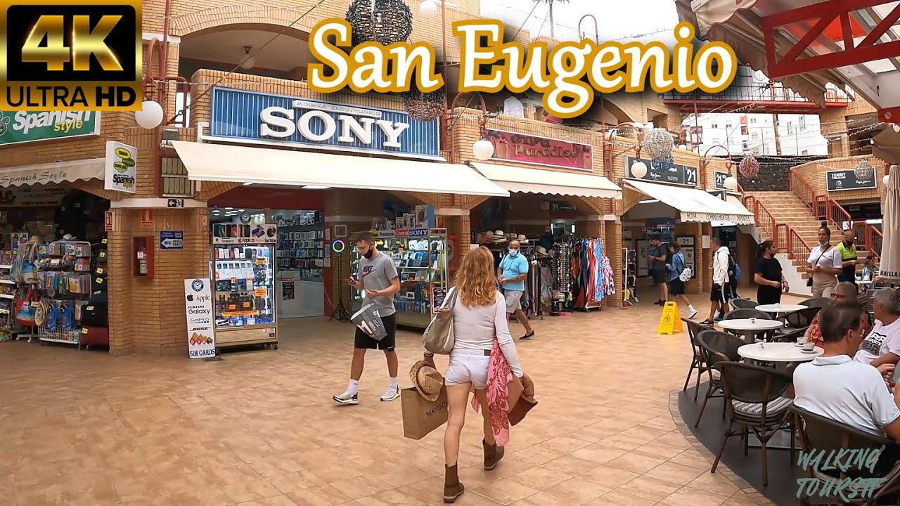 TENERIFE | San Eugenio Area [Costa Adeje - Nov 2021] How it looks now? 🤔 | Walking Tour [4K]