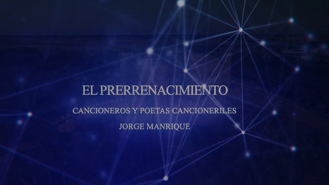 Lírica culta y lírica popular en el s. XV 2.  Cancioneros y poetas cancioneriles.  Jorge Manrique