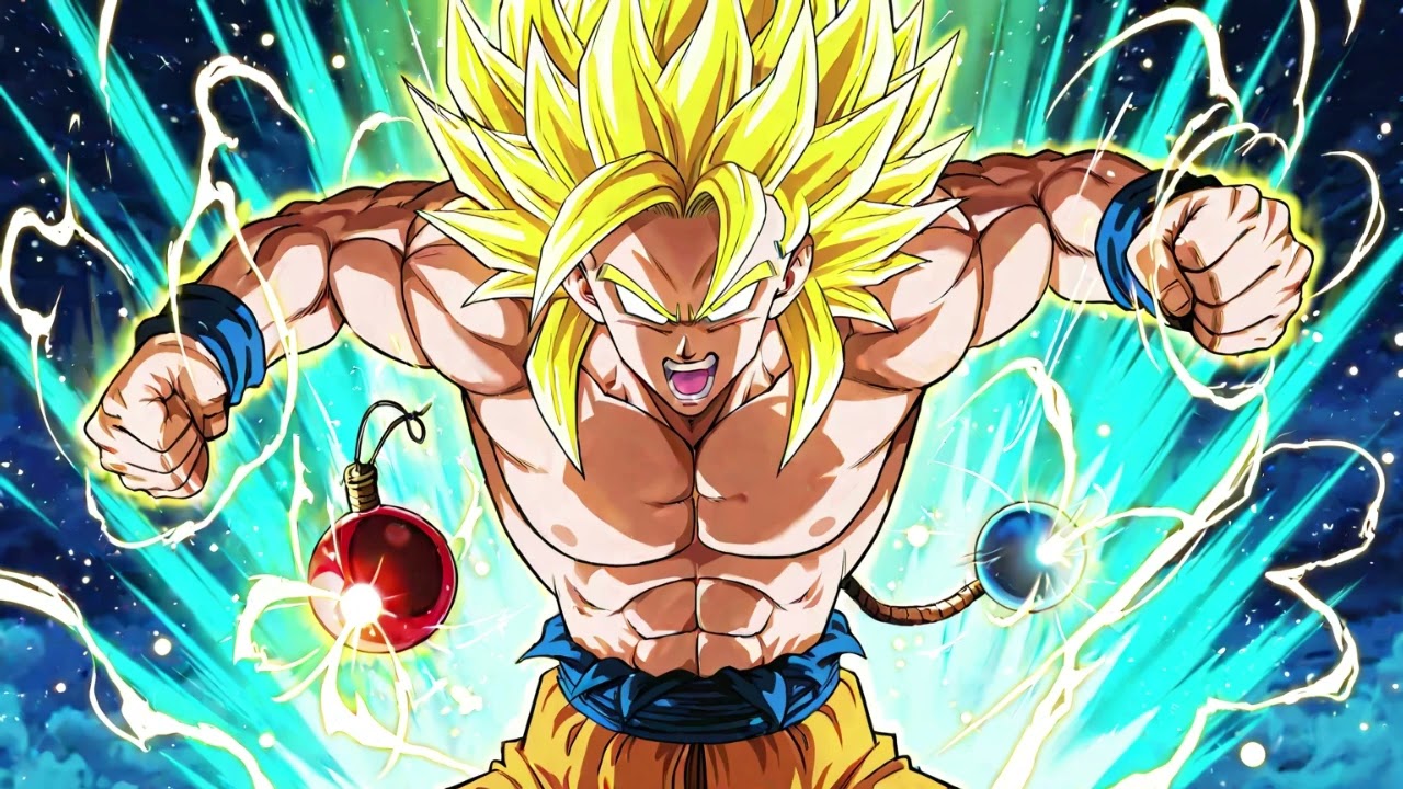 Dragon Ball ⚔️ El grito de Goku en guitarra eléctrica – Rock Legendario