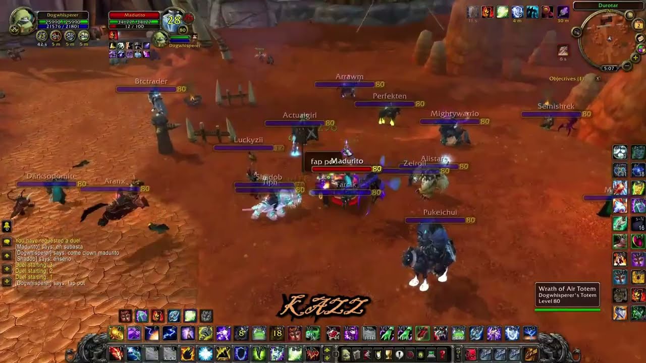 Look at that Scum Madurito Da Fukk he doin man | Warmane PvP