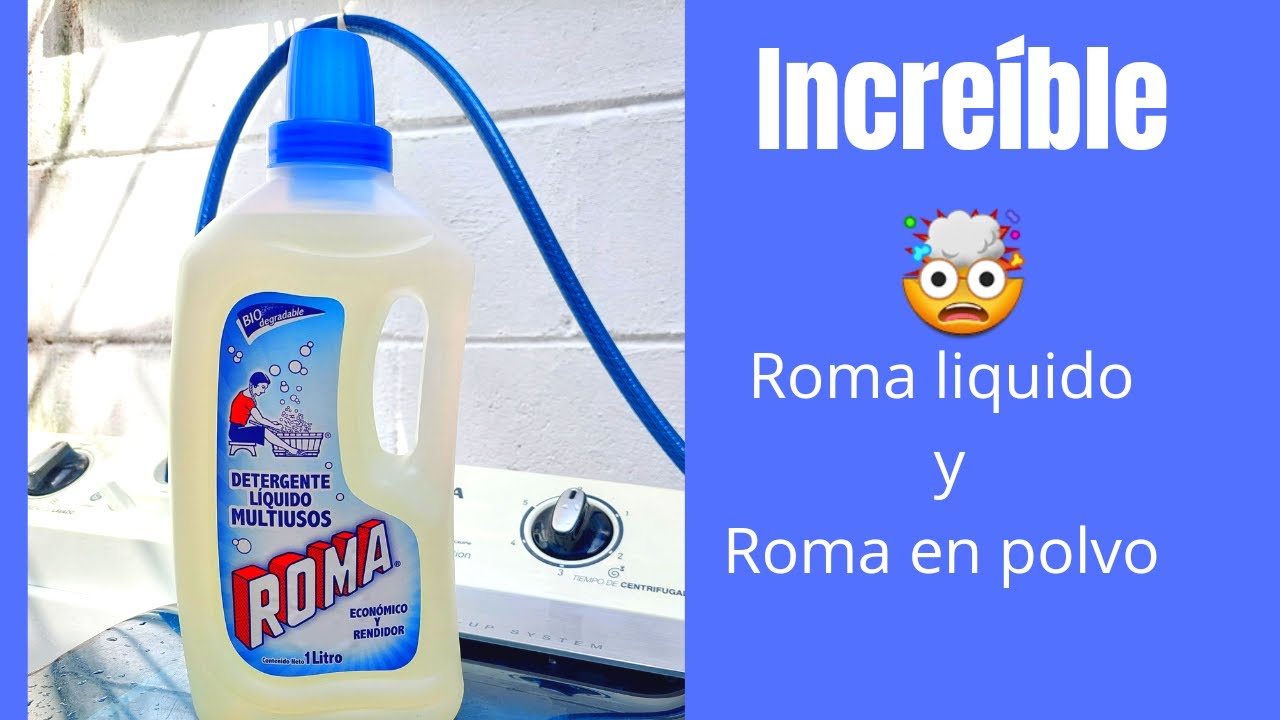 JABÓN ROMA LIQUIDO... Porque tu lo pediste! 🤗