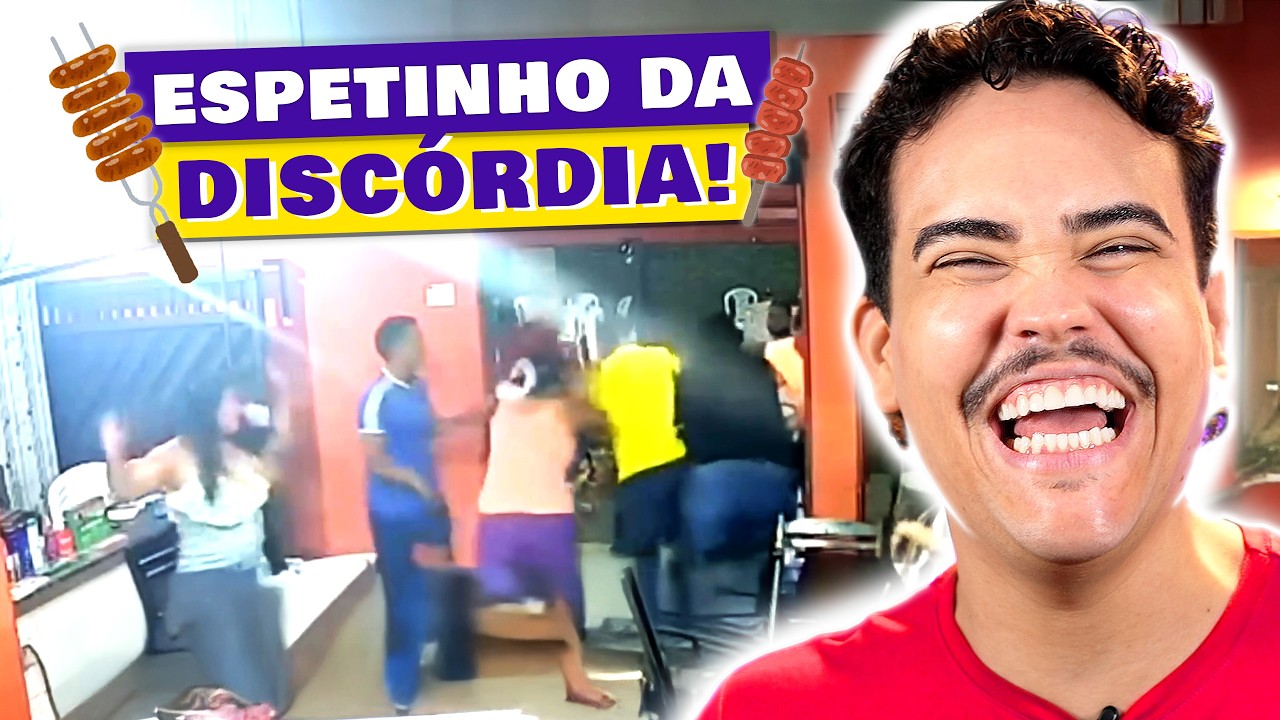Reagindo ao vídeo: CONFUSÃO POR ESPETINHO acaba na delegacia!