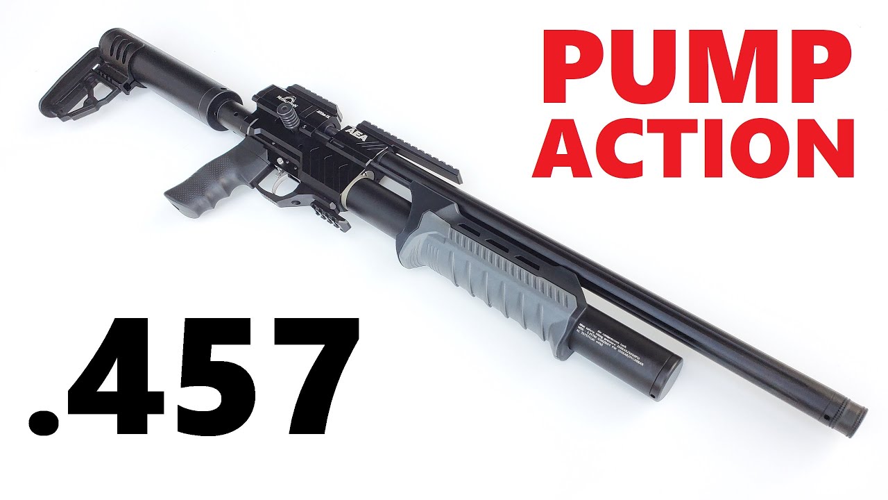AEA Megladon .457 cal PUMP ACTION (пневматическая винтовка PCP для охоты на оленей) Пневматическо...