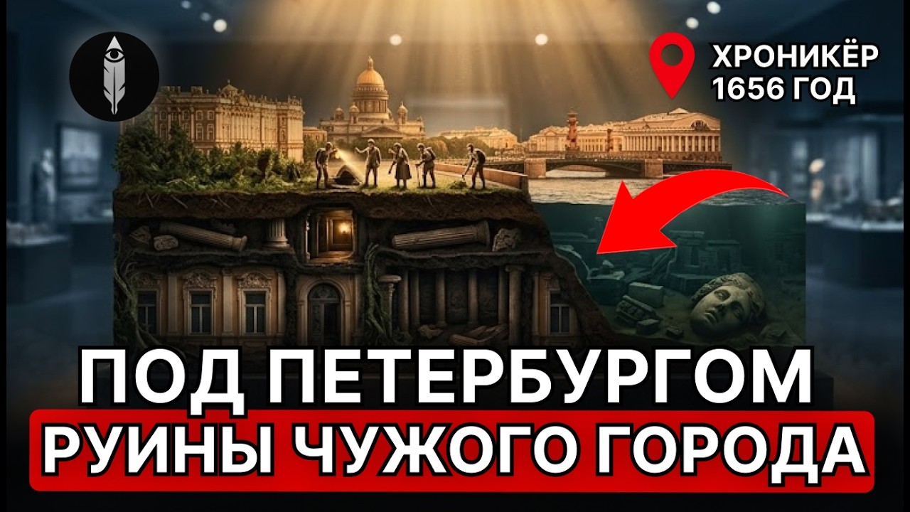 На дне рек Петербурга обнаружили чужие постройки &mdash; это меняет всю историю города ЕСТЬ ВИДЕО!