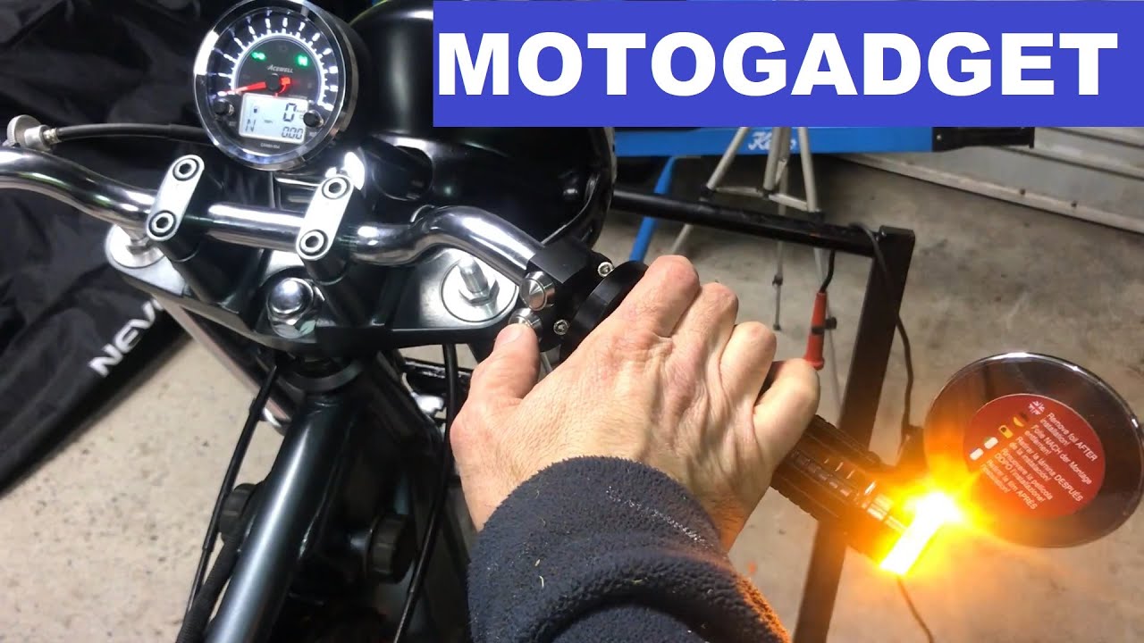 Yamaha XJ650 Часть 33 Управление Motogadget