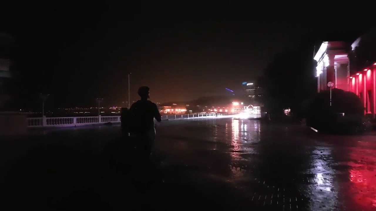 Геленджик  Ночь  Молнии  Ливень  Гроза  Сирены  31 мая 2017