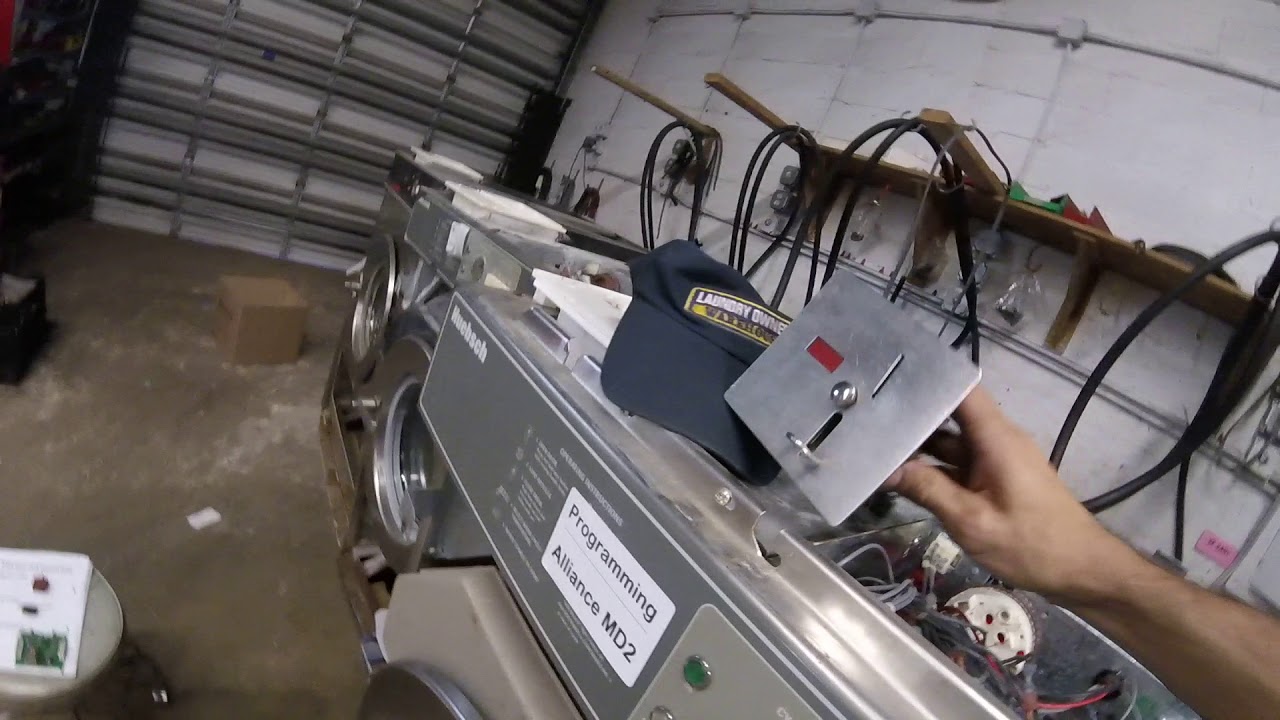 Programming a Speed Queen Commercial Washer MD2 Series