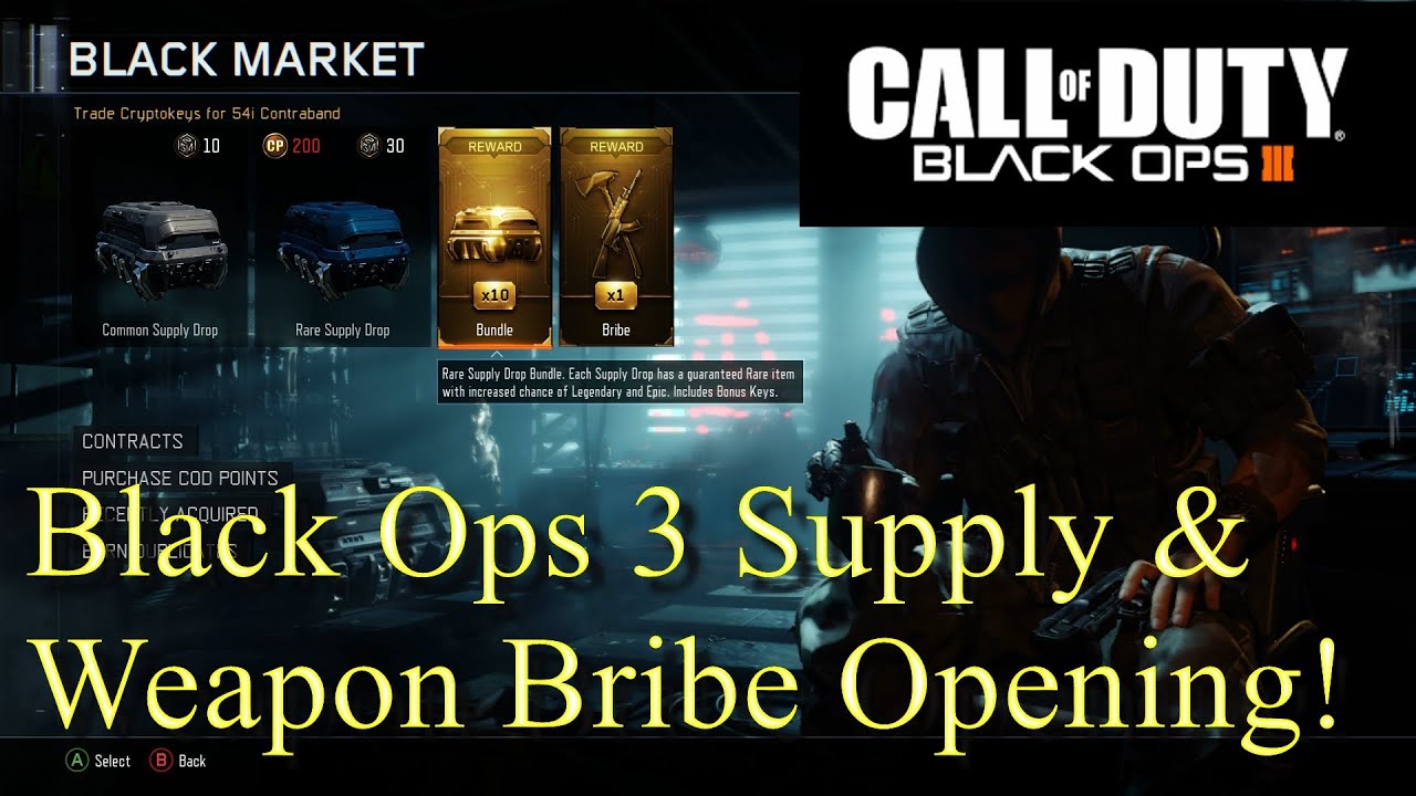 Famas Hunt! 10 Rare Supply Drops & Weapon Bribe! (B03 Supply Drop Opening)