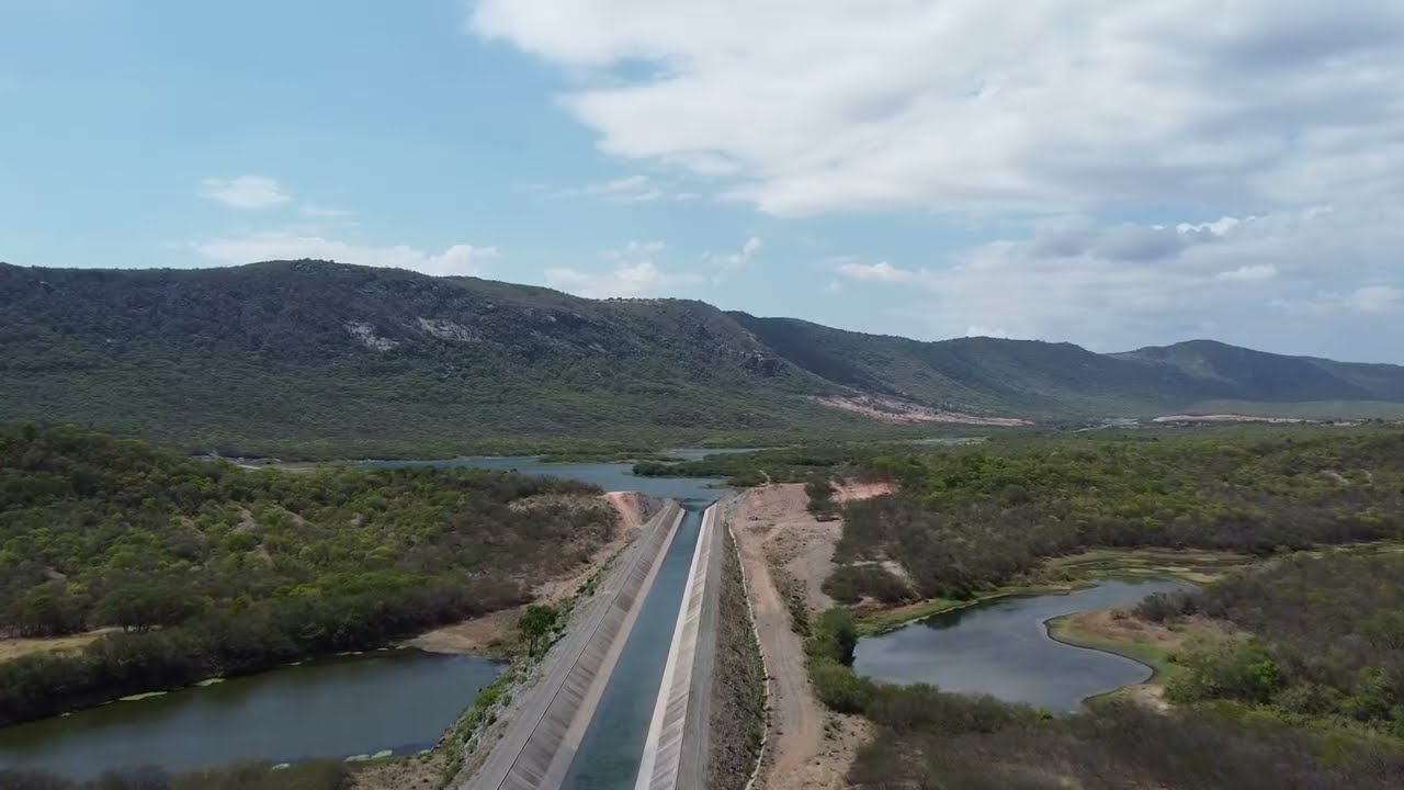Transposição do Rio São Francisco e o açude de Boqueirão de Piranhas em São José de piranhas-PB