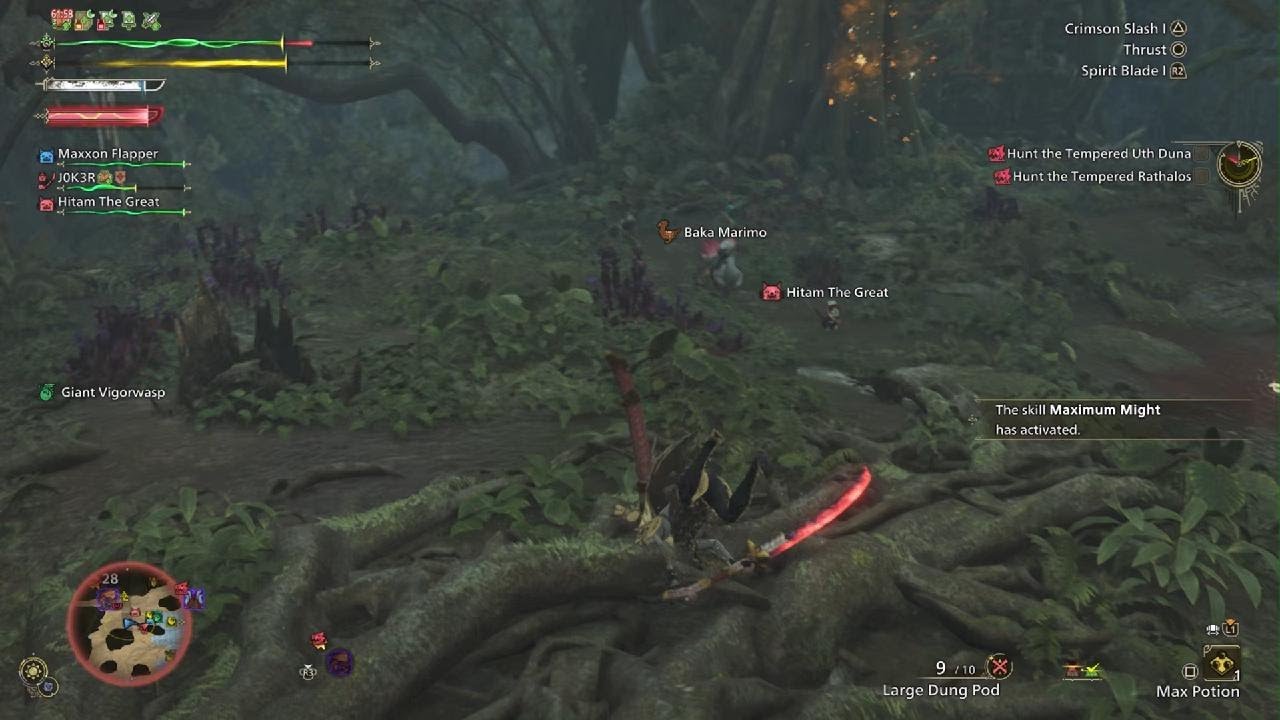 Monster Hunter Wilds Rathalos and Uth Duna
