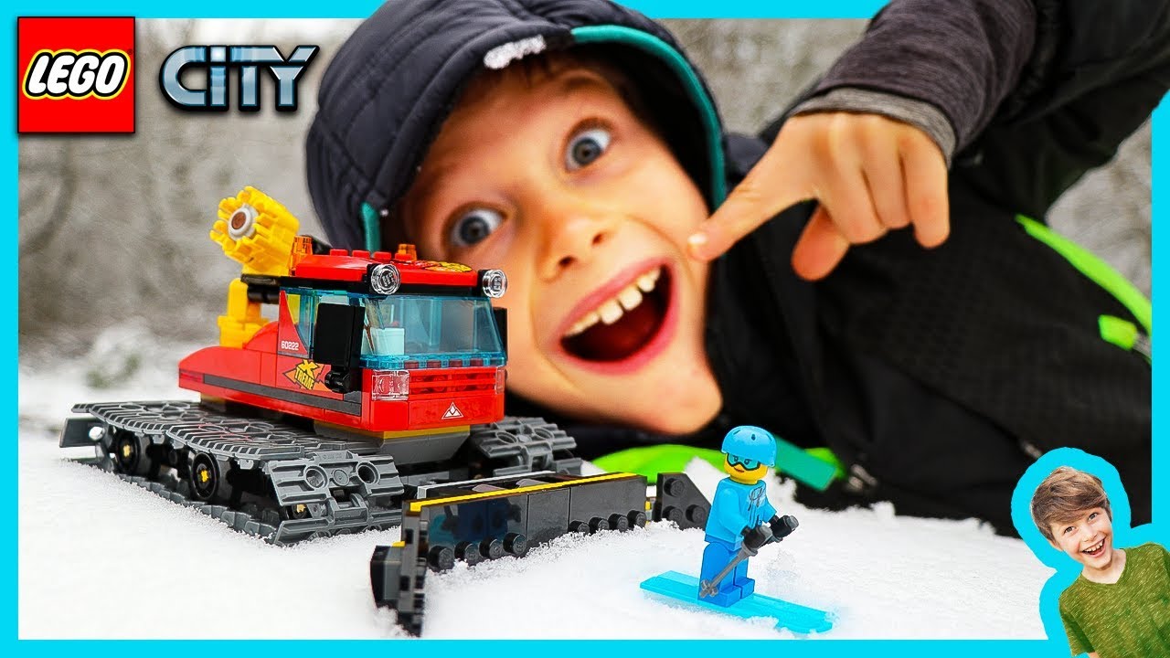 Lego City Snow Ski Groomer!