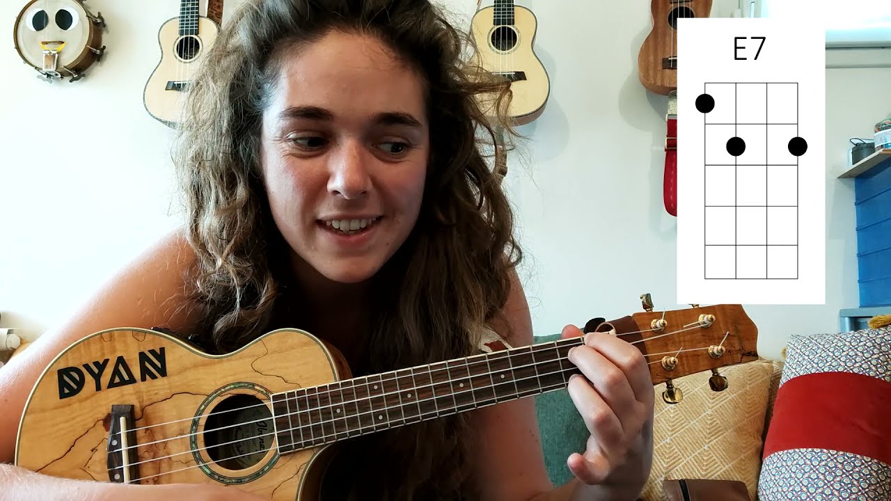 Comment jouer au ukulélé Les p'tits papiers de Régine - ukulele cover [Débutant]
