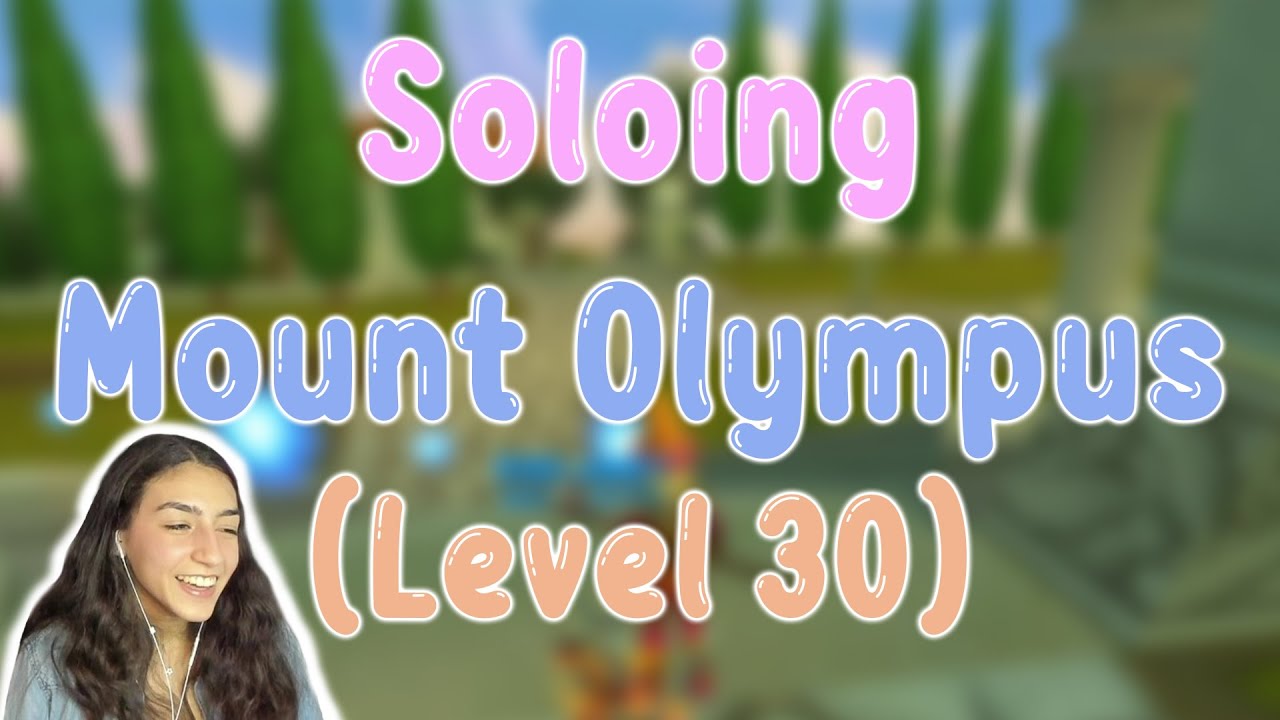 Soloing Mount Olympus at Level 30 in Wizard101