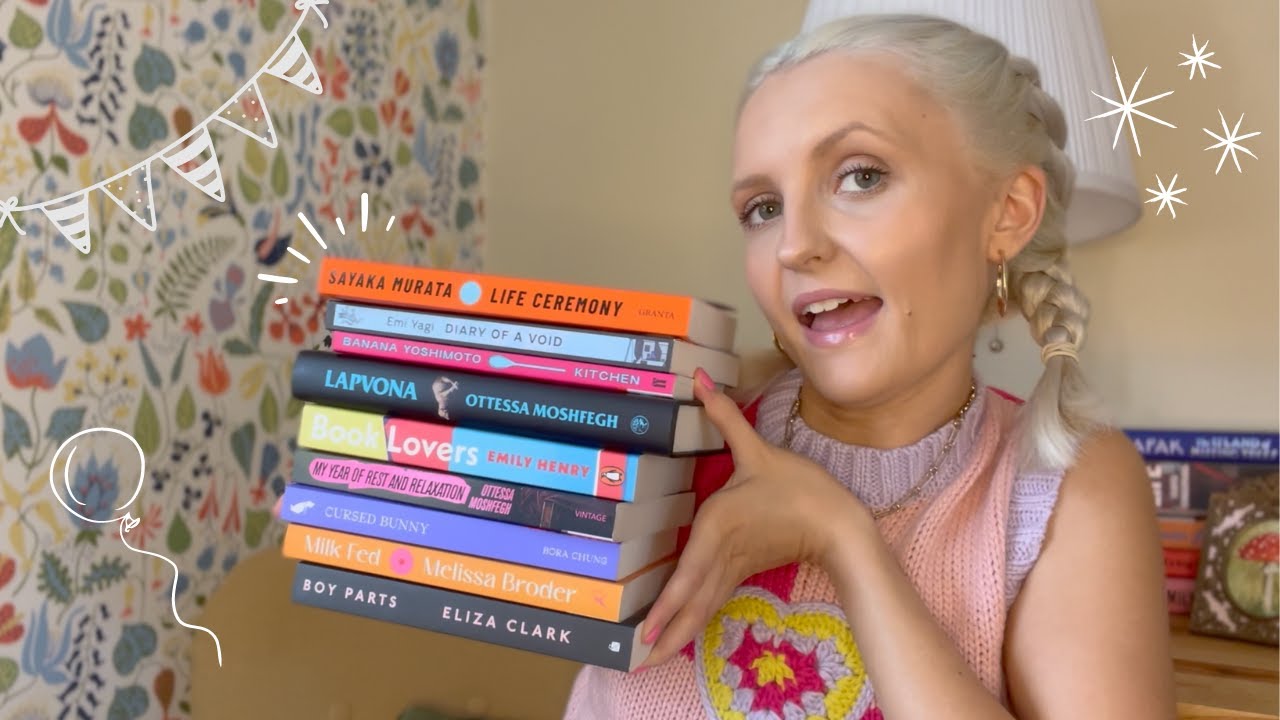 a (slightly belated) bday book haul!!  🎉📚