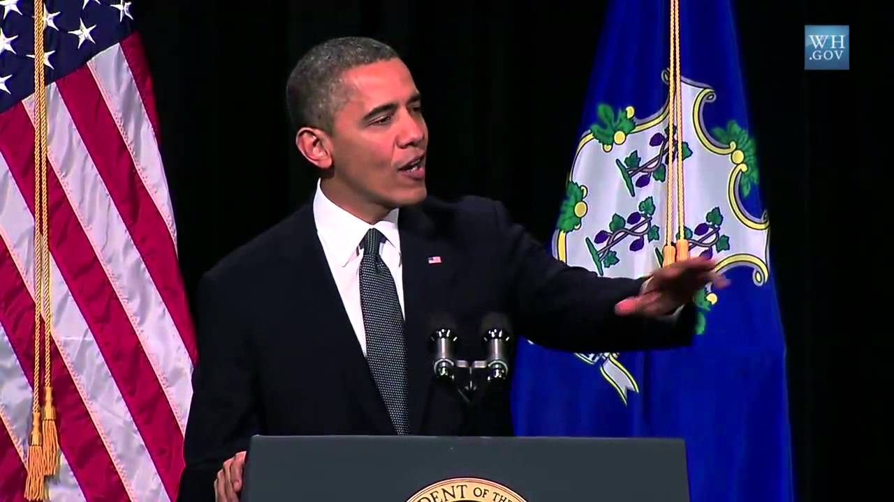 Connecticut School Shooting: President Barack Obama speaks at Sandy Hook Victims Vigil