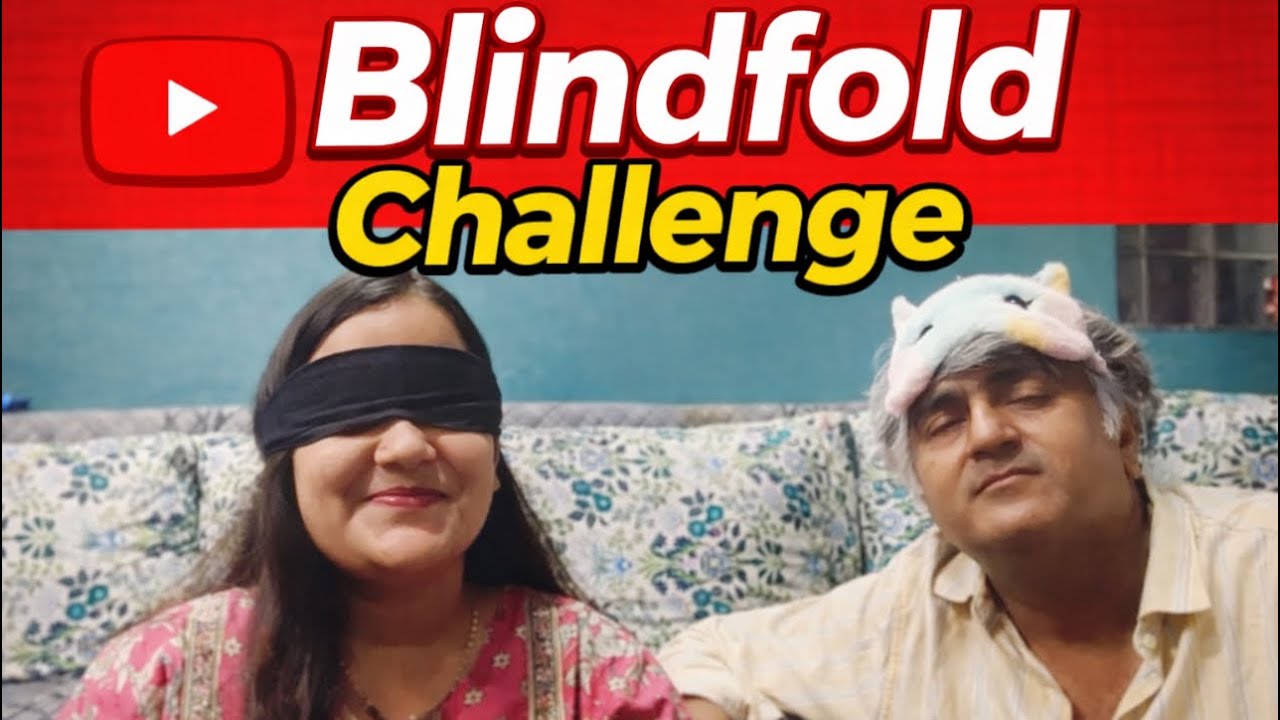 Can Papa Guess It? 🤔 Blindfold Challenge
