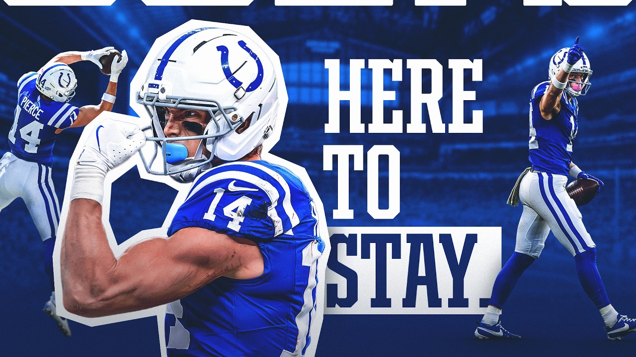 Alec Pierce is staying in Indy.