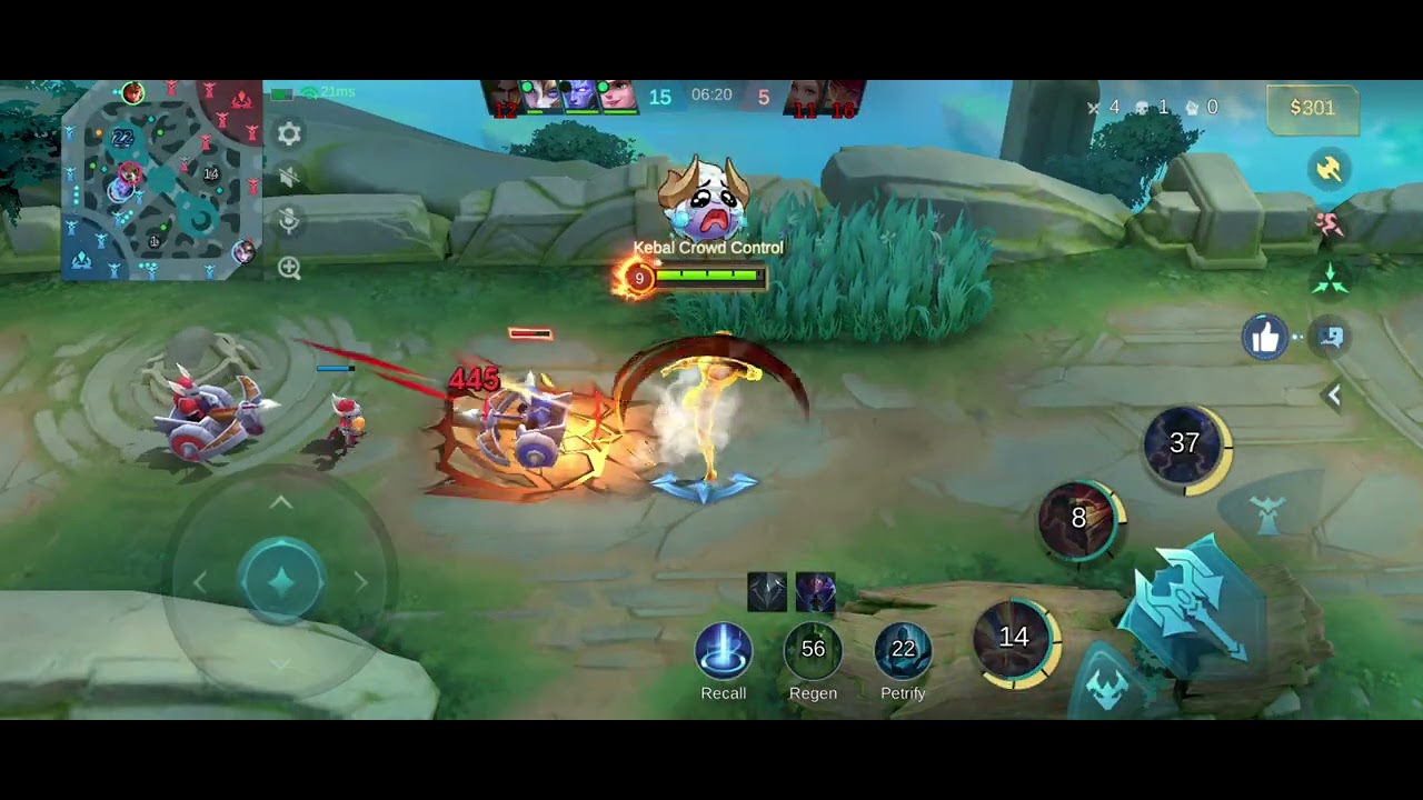 Exp yin eren ngamuk mobile legend MLBB