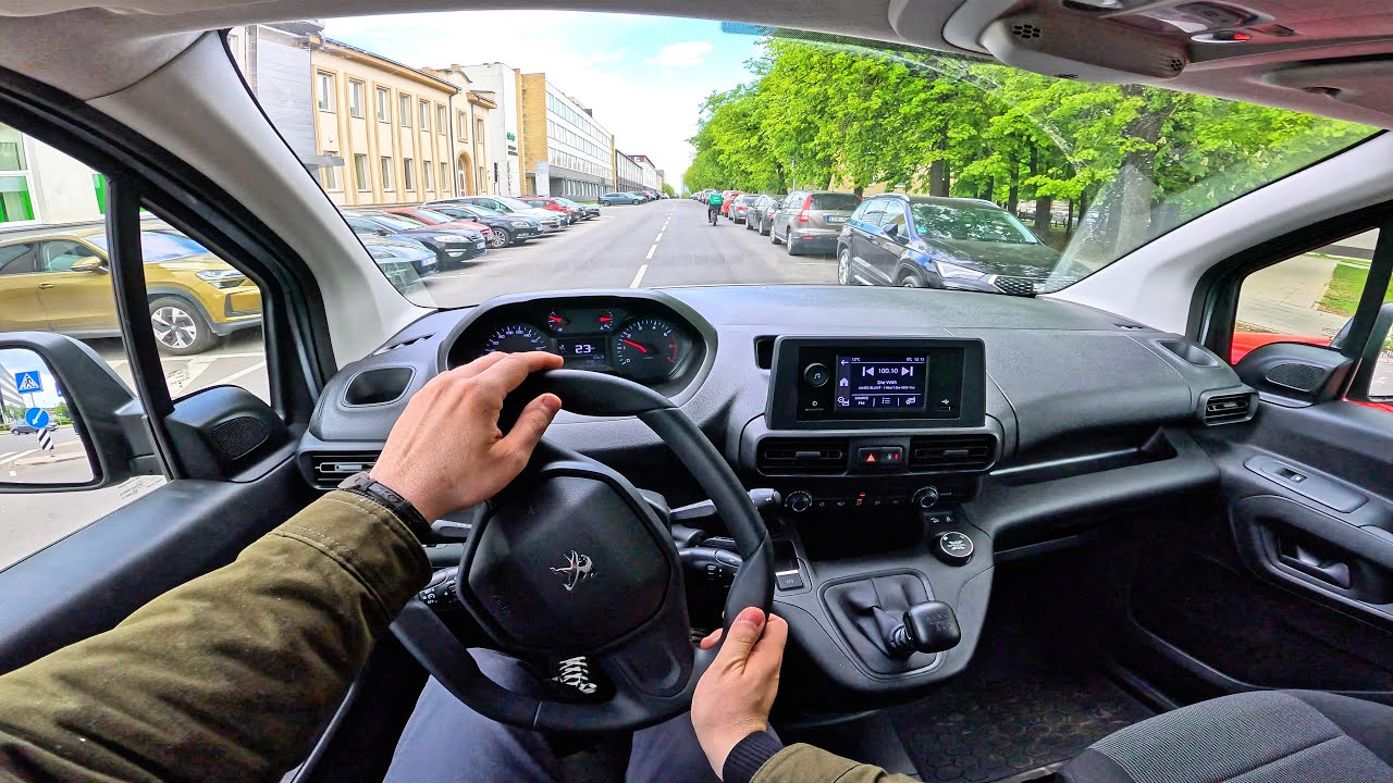 2025 Peugeot Partner Dangel 4x4 | POV Test Drive