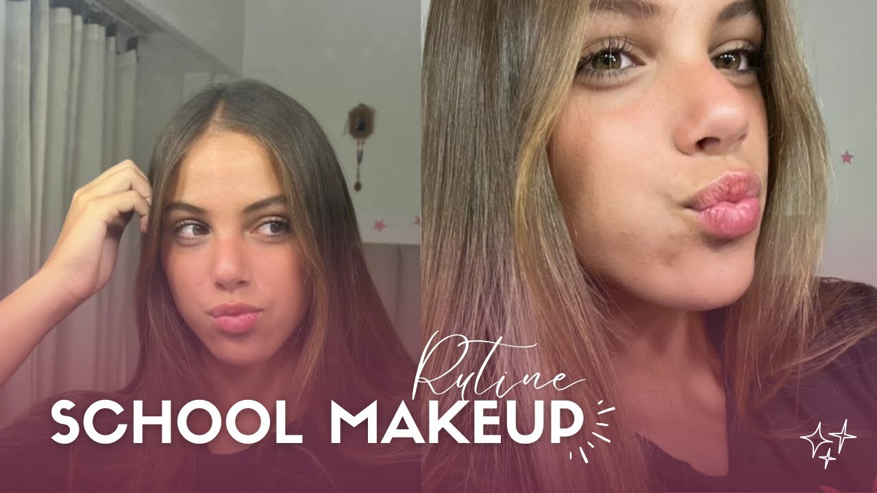 rutina de maquillaje para la escuela! || all about isa!