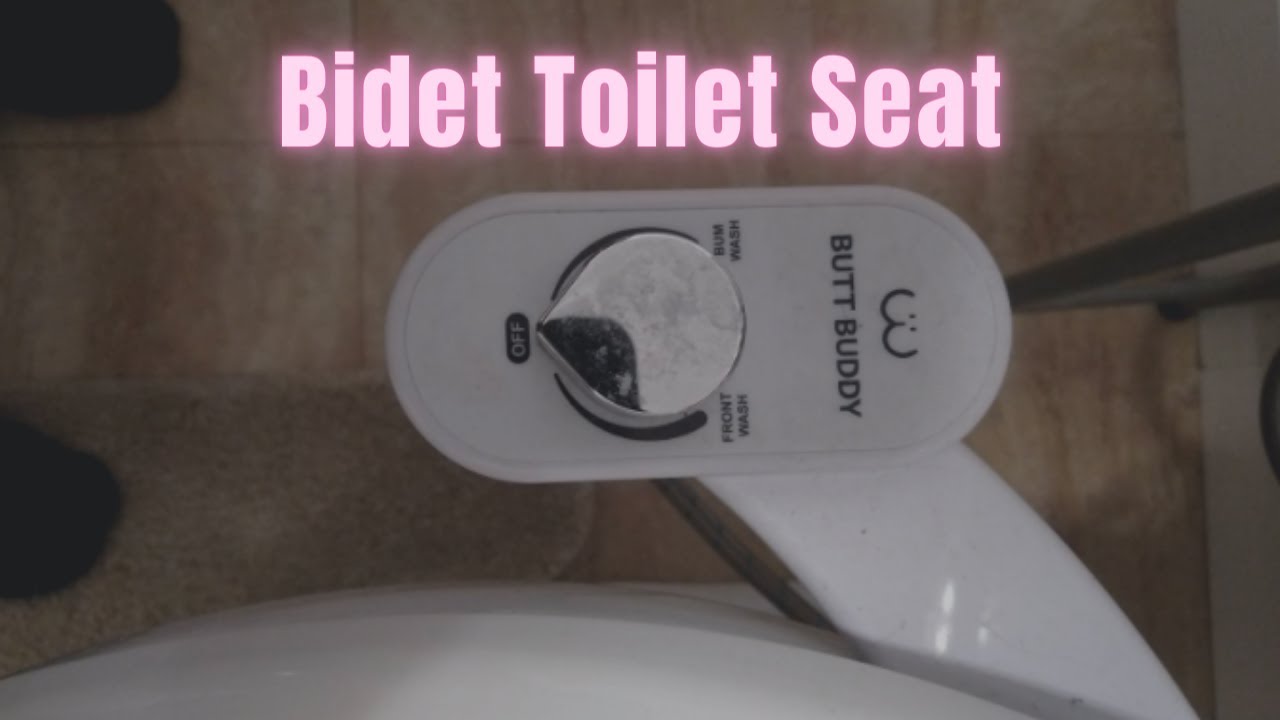 BUTT BUDDY - Bidet Toilet Seat Attachment & Fresh Water Sprayer