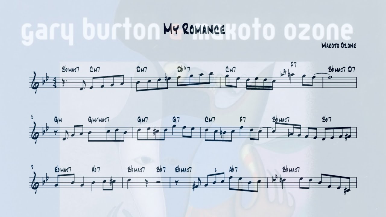 Makoto Ozone - My Romance (Transcription)